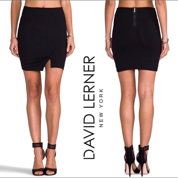David Lerner Wrap Pencil Skirt - Picture 4 of 4